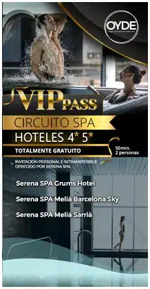 Spa gratis en Hotel de 4 o 5 estrellas