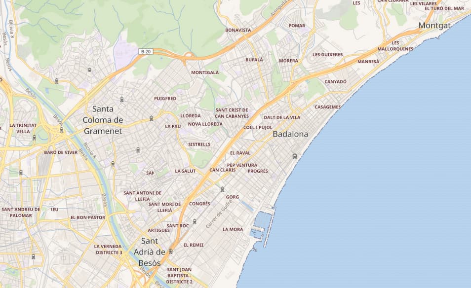 Cómo llegar a Badalona en Limusina