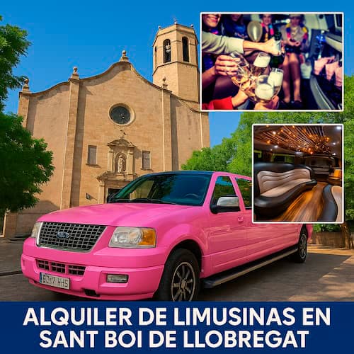 Alquiler de limusinas en Sant Boi de Llobregat