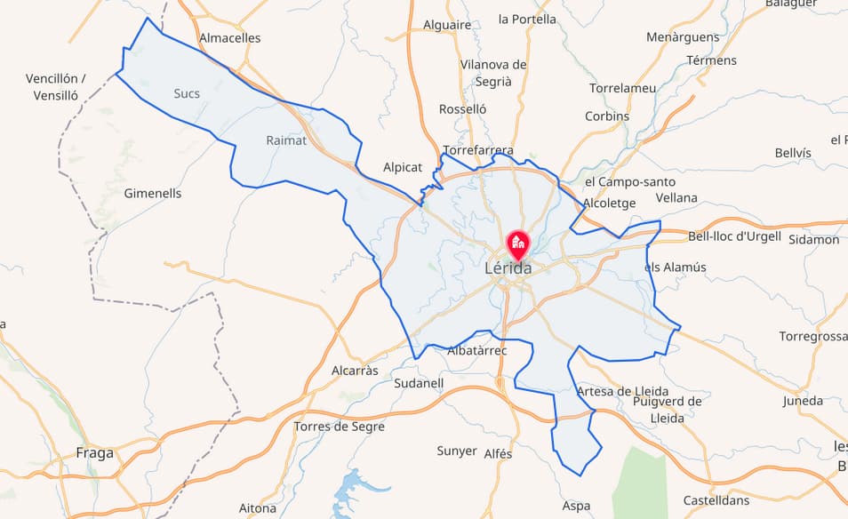 Llegar a Lleida en Limusina desde Barcelona por A-2